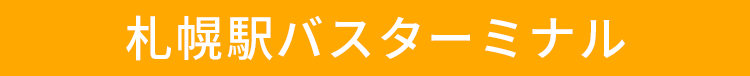 札幌駅バスターミナル